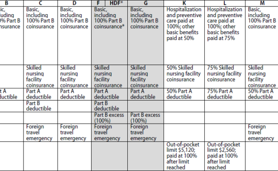 Medicare Supplement High Deductible Plan F (HDF)