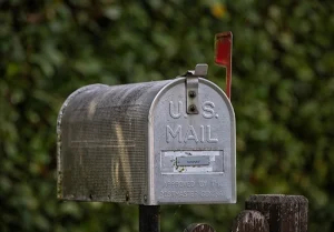 Photo of a mailbox