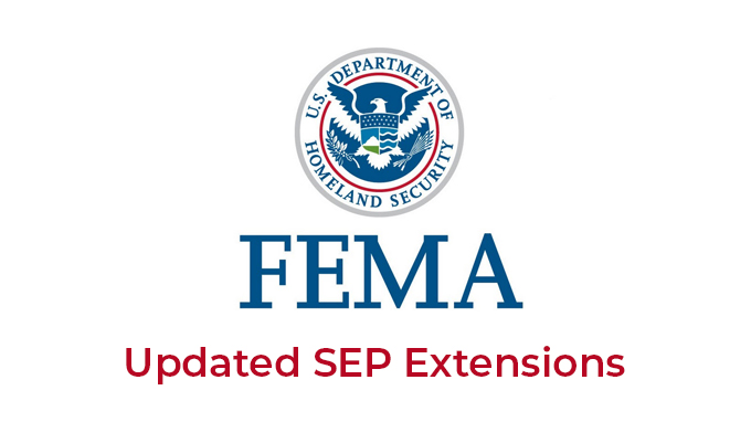 FEMA SEP Extensions