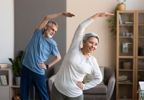 couple doing activities for seniors