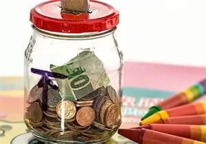 A Piggy Bank Filled With Retirement Money
