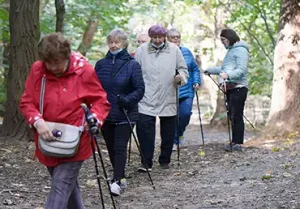 medicare seniors on a hike