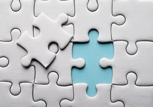 Puzzle piece missing from puzzle